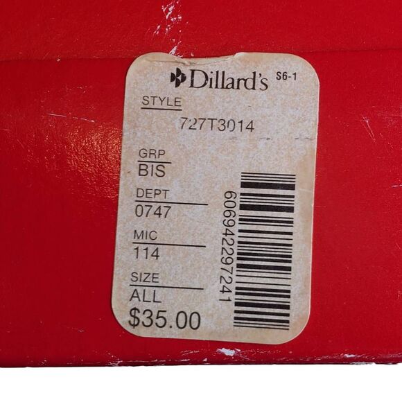 Vintage Dillard's Trimmings set of 10 hand-painted porcelain nativity figures wi - Picture 11 of 11